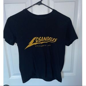 Brandy melville cropped t-shirt